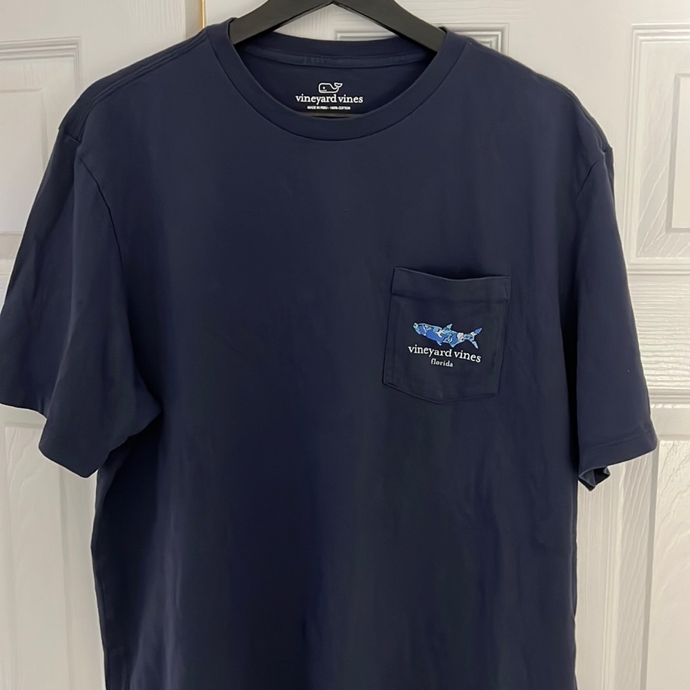 Mens Vineyard Vines *Florida T-Shirt - Navy blue Size Large